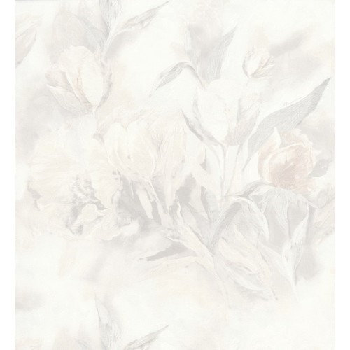 Italian Wallpaper 10m x 0.73m Off White, Model 25023 | Balbaid Decor Company