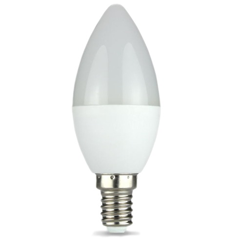LED Candle Light Frosted 5 Watt 450 Lumen 6500K | Al-Adwaa