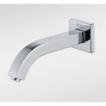 Concealed Wall Mounted Mixer Tap, Shiny Silver Color