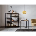 البراثين إضاءة ديكورية معلقة، لون اسود وذهبي، أبعاد 300 مم × 270 مم، ليد E27