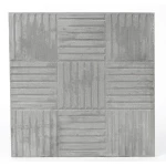 Modern cement decorative tiles, size 40x40 cm, thickness 4 cm, cement color | Al-Sarif for Construction