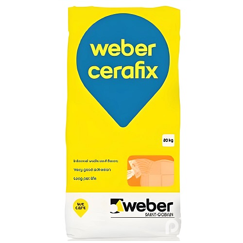 غراء بلاط اسمنتي Cerafix، لون أبيض، كيس 20 كجم | سودامكو -ويبر