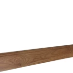 نعلات MDF مودرن، طول 2.4م، ارتفاع 8سم، لون خشبي، كود المنتج 143