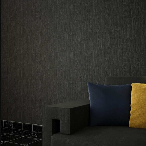 Patterned Design Wall Decoration 10 m x 50 cm, Black Color | 