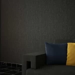 ورق حائط تصميم نقشات، مقاس 10 م×50 سم، لون اسود