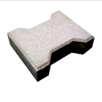 بلاط رصيف بيهاتون، لون رمادي فاتح، مقاس 198×163×80 مم | مصنع أوبال