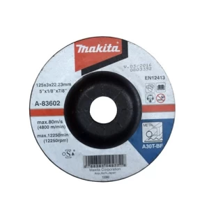 Depressed Center Cutting Wheel 125 x 3 x 22.23 mm, Model A-83602 | ARAB PROS COMPANY