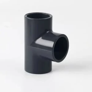 UPVC Plastic Tee 90° Size 1 inch Gray Color | AGM