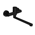 Copper Outdoor Kitchen Mixer, matte black Color, Dimensions 28.4× 15×12.7 cm, 15 Bar Pressure