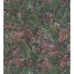 Italian Wallpaper Size 10m×0.73m, Green Color, Model 24009