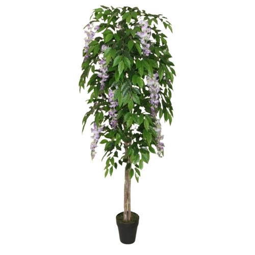 Artificial Wisteria Plant 160 cm, Green Color | Luxury line