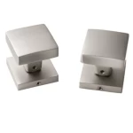 Fixed door handle, Silver Color Separated