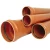 UPVC Pipe Size 450 mm [SDR34], Thickness 14.8 mm, Orange Color | Cosmoplast