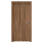 أبواب بريميوم للمداخل بتصميم طبيعي، لون بني، مقاس 235 × 115 سم، سمك 6 سم، موديل EX07