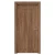 أبواب بريميوم للمداخل بتصميم طبيعي، لون بني، مقاس 235 × 115 سم، سمك 6 سم، موديل EX07