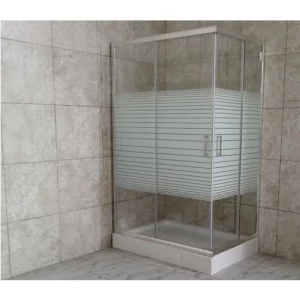 شاور بوكس مستطيل 120x80x190 سم مع حوض، برايم العربية | برايم العربية