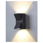 LED Outdoor Wall lamp 8W, Waterproof and Dustproof IP66, Warm 4000K Lighting with Focused Lenses, 120° Beam Angle