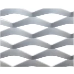 Galvanized Steel Expanded Metal Mesh  [Mazyoon] Thickness 6 mm Width 1.22 M Length 5 M | Bait Al Tatawor Factory
