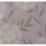 Floral wall decoration, dark pink color, length 10 m, width 0.53 m, model number 32446