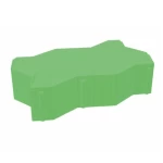 Uni Interlock Paver Tiles, Thickness 8 cm  Green Color | Meyar Company