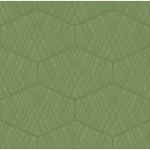 ورق حائط هندسي ايطالي لون اخضر طول 10 م، عرض 0.73 م، موديل Z90000