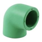 PPR Elbow 90° Size 20 mm, Pressure 20 bar, Green Color | Al Zamil