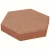 Hexagonal Interlock Paver Tiles, Thickness 6 cm  Brown Color | Al Hasaniah Factory