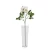 Artificial Rose flowers, white with green color, size 93 cm