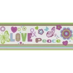 German wall Covering for youth and children, size 10 m x 0.53 m, multicolor, model 478518 
