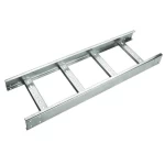 Straight Cable Ladder Tray (IF), Pre Galvanized Steel, 150mm Height, 100mm Width, 41×21mm Channels Size, 32mm Flange Width | BAHRA