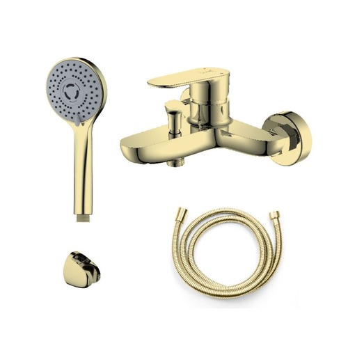 Bathtub Mixer Stark Model Gold Color | Saudi Ceramics