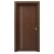 باب بريميوم خشبي عصري، لون بني غامق، مقاس 235×115 سم، سمك 6 سم، موديل M02