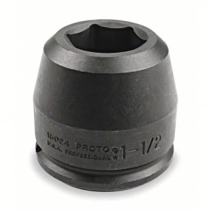 Impact Socket Size 2 1/16 inches Normal Depth, 6 Point | Proto by ARAB PROS COMPANY