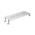 Glass Shower Shelf Dimensions 331x120x48 mm, Gloosy Chrome