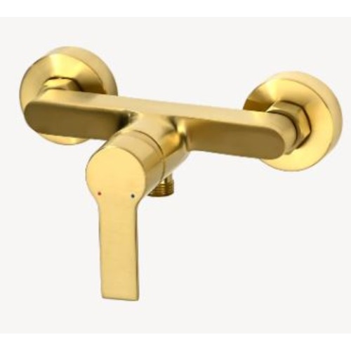 Shower Mixer Brass Weight 1.75 kg Gold Color | Abyat Company
