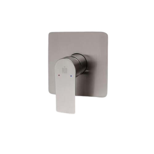 Matte Nickel Shower Mixer Single Outlet 15 Bar, 12.4x13x13 cm | 