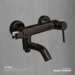 Shattaf Mixer External Establishment With two-way moving fog, Weight 1358 gram, Color Glossy Titanium