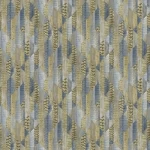 Italian Wallpaper Blue With Brown Color Geometric Design, Size 10mx1.06 m, Model RC19070