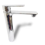 Washbasin Tap, Chrome Color, Weight 2 kg, Long