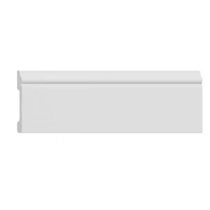 Foam Cyclo Skirting Size 240 × 10 cm White Color, Model AD-S07 | palaces for decoration