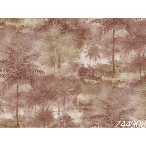 Italian Wall Decoration Brown with Beige Color, 10m x 1.06m | Balbaid Decor Company