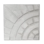 Decorative Tile for Flooring with Antique Design, Size 40x40x4 cm, Grey Color | Al Sarif Company