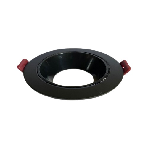 Adjustable Spotlight Base 8.5 cm Black, Anti-Glare GU5 | 