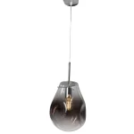 Ceiling Light New Classic, Black Color, Width 20 cm, Height 210 cm