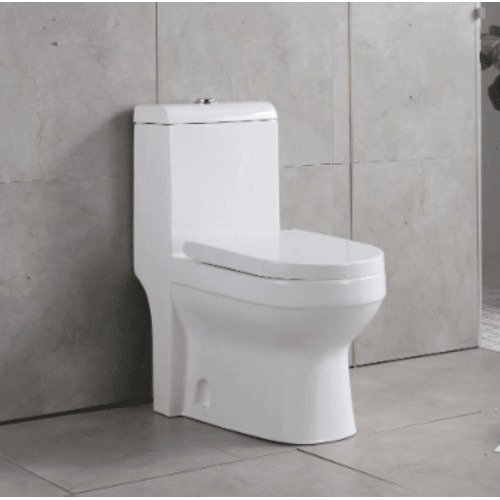 Floor Mounted WC Size 25 cm - 30 cm White | Algafary Sanitary ware