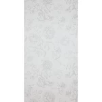 Floral wall decoration, gray color, length 10 m, width 0.53 m, model 17811  