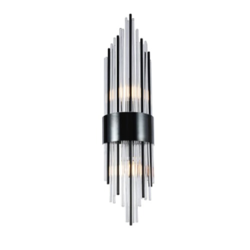Classic Wall Sconce 60x22 cm, Silver Color | 49620