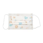 Single use mask for children aged 3 to 13, size 14.5x9 cm
