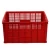 HDPE Plastic storage box, dimensions 74×47×92 cm, red color, model JCWBE