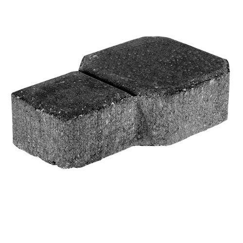 Uni Decore Interlock Paver Tile 8 cm Thickness, Black Color | AL ARMAK COMPANY